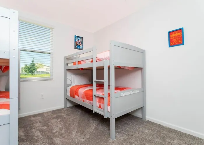 Family Friendly 2 Bd Close To Disney @Champions Gate 8899